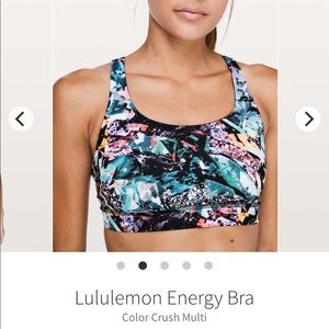 Lululemon energy sports bra